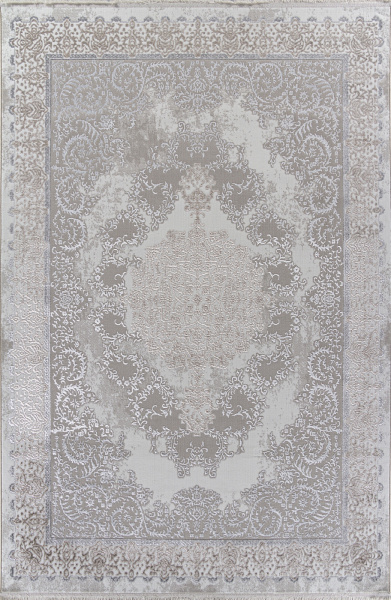 Турецкий прямоугольный ковёр L270A CREAM SHRINK / VIZON FDY