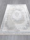 Турецкий прямоугольный ковёр L278A CREAM SHRINK / BLUE FDY