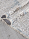 Турецкий прямоугольный ковёр L279A CREAM SHRINK / BLUE FDY