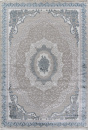 Турецкий прямоугольный ковёр Q010A CREAM SHRINK / BLUE FDY