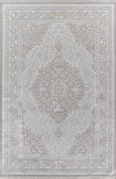 Турецкий прямоугольный ковёр Q011A BEIGE SHRINK / BEIGE FDY