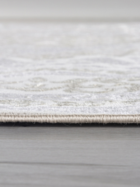 Турецкий прямоугольный ковёр Q011A BEIGE SHRINK / BEIGE FDY