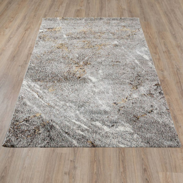 Турецкий прямоугольный ковёр  L693A GREY/BEIGE