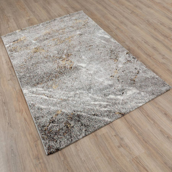 Турецкий прямоугольный ковёр  L693A GREY/BEIGE