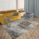 Турецкий прямоугольный ковёр  L693A GREY/BEIGE