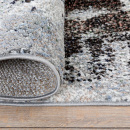 Турецкий прямоугольный ковёр  M573A GREY/WHITE