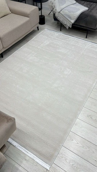 Турецкий прямоугольный ковёр RN22C WHITE