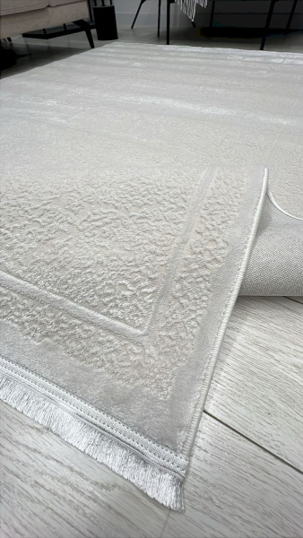 Турецкий прямоугольный ковёр RN31F WHITE
