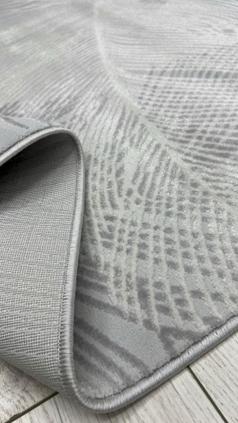 Турецкий прямоугольный ковёр UL 81A GRAY