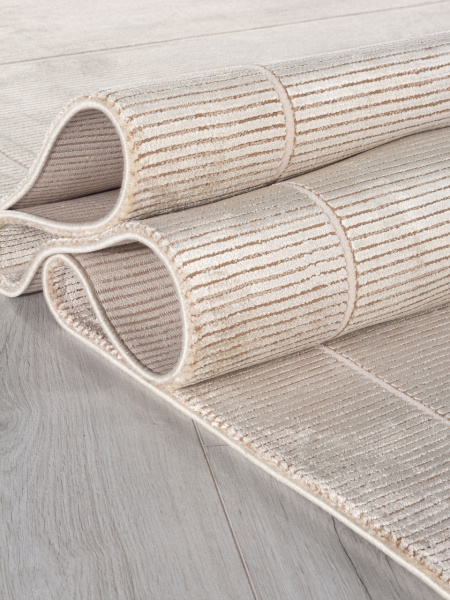 Турецкий прямоугольный ковёр A490A7 L.BROWN / L.BEIGE