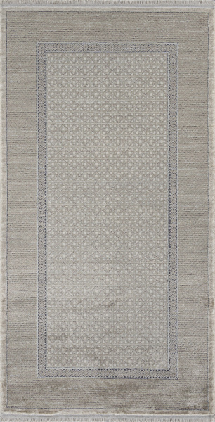 Турецкий прямоугольный ковёр A808AWS L.BLUE / L.BEIGE