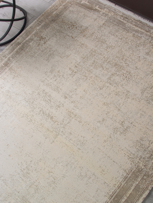 Турецкий прямоугольный ковёр F666AC CREAM / BEIGE