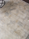 Турецкий прямоугольный ковёр F726AD BEIGE / L.BROWN