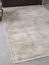 Турецкий прямоугольный ковёр F726AD BEIGE / L.BROWN