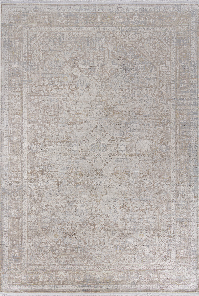 Турецкий прямоугольный ковёр F999DC L.BEIGE / BEIGE
