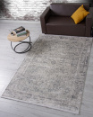 Турецкий прямоугольный ковёр F999DG GREY / L.GREY
