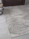 Турецкий прямоугольный ковёр F999DG GREY / L.GREY