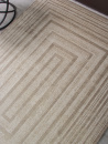 Турецкий прямоугольный ковёр H883AD L.BEIGE / BEIGE
