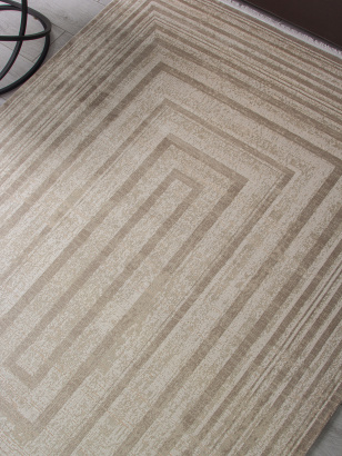 Турецкий прямоугольный ковёр H883AD L.BEIGE / BEIGE