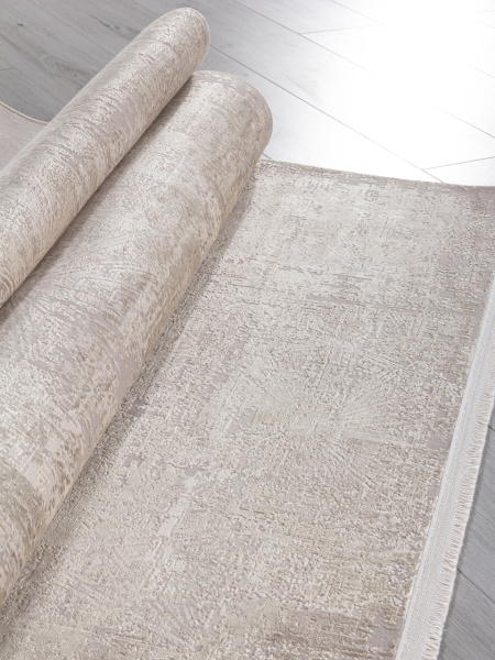 Турецкий прямоугольный ковёр Y5098C L.BEIGE / EARTH