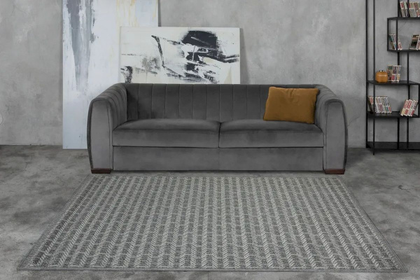 Турецкий прямоугольный ковёр  5542A IVORY/D.GREY