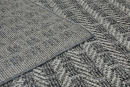 Турецкий прямоугольный ковёр  5542A IVORY/D.GREY