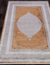 Турецкий прямоугольный ковёр 18133 GRAY / TERRA