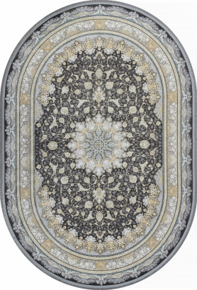 Иранский овальный ковёр 121532 000
