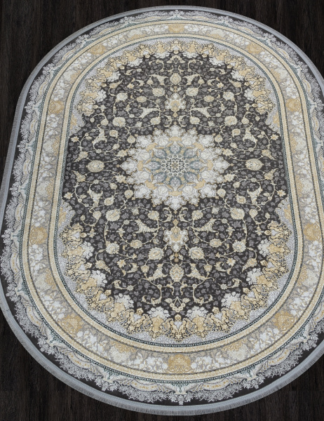 Иранский овальный ковёр 121532 000