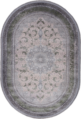 Иранский овальный ковёр 127085 000
