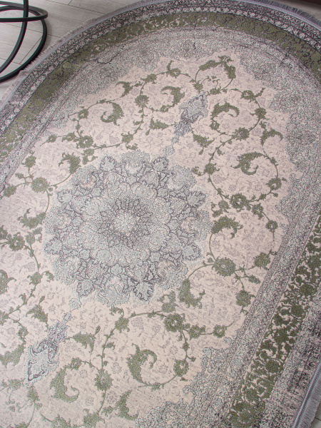 Иранский овальный ковёр 127085 000