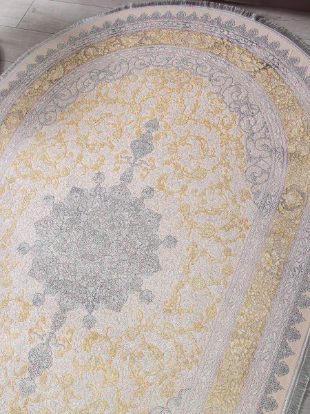 Иранский овальный ковёр 127090 000