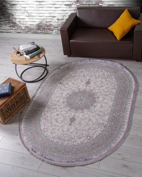 Иранский овальный ковёр 127094 000