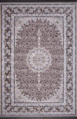 Иранский прямоугольный ковёр 259 LIGHT GRAY