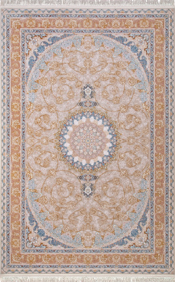 Иранский прямоугольный ковёр G129 CREAM