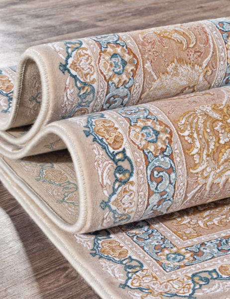Иранский прямоугольный ковёр G129 CREAM