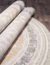 Иранский овальный ковёр G142 LIGHT CREAM