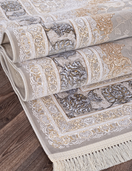 Иранский прямоугольный ковёр G142 LIGHT CREAM