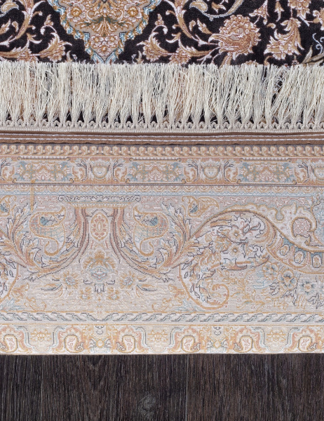 Иранский прямоугольный ковёр G146 DARK GRAY