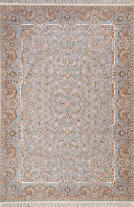 Иранский прямоугольный ковёр G205 LIGHT CREAM