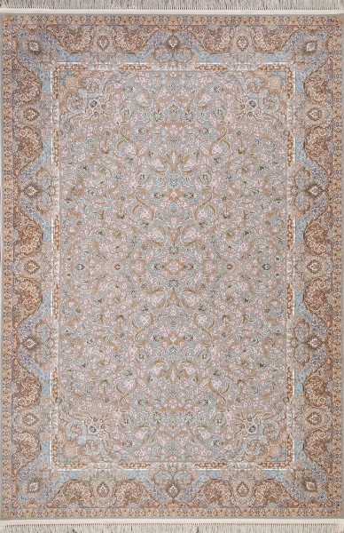 Иранский прямоугольный ковёр G205 LIGHT CREAM
