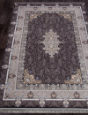 Иранский прямоугольный ковёр G247 DARK GRAY