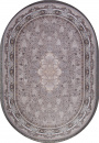 Иранский овальный ковёр G247 LIGHT GRAY