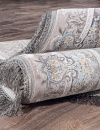 Иранский овальный ковёр G247 LIGHT GRAY