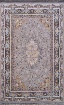 Иранский прямоугольный ковёр G247 LIGHT GRAY