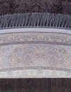 Иранский овальный ковёр G252 DARK GRAY