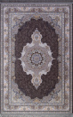 Иранский прямоугольный ковёр G252 DARK GRAY