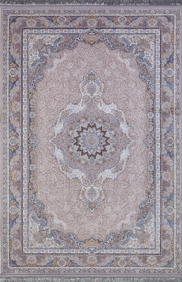 Иранский прямоугольный ковёр G252 LIGHT GRAY
