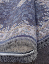 Иранский овальный ковёр G253 BLUE-C