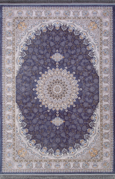 Иранский прямоугольный ковёр G253 BLUE-C